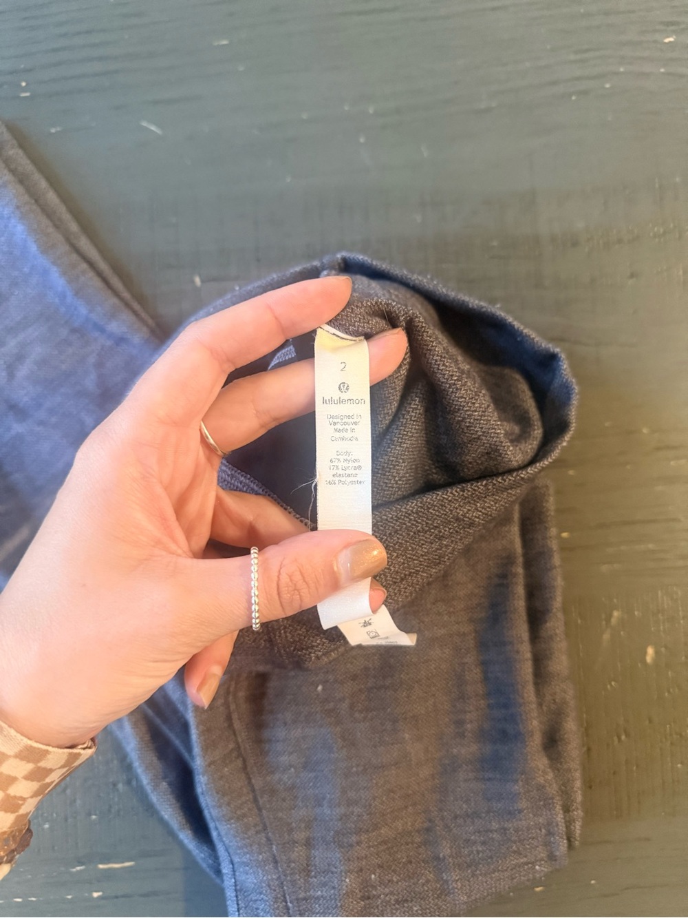 lululemon athletica Gray High-Rise Leggings
